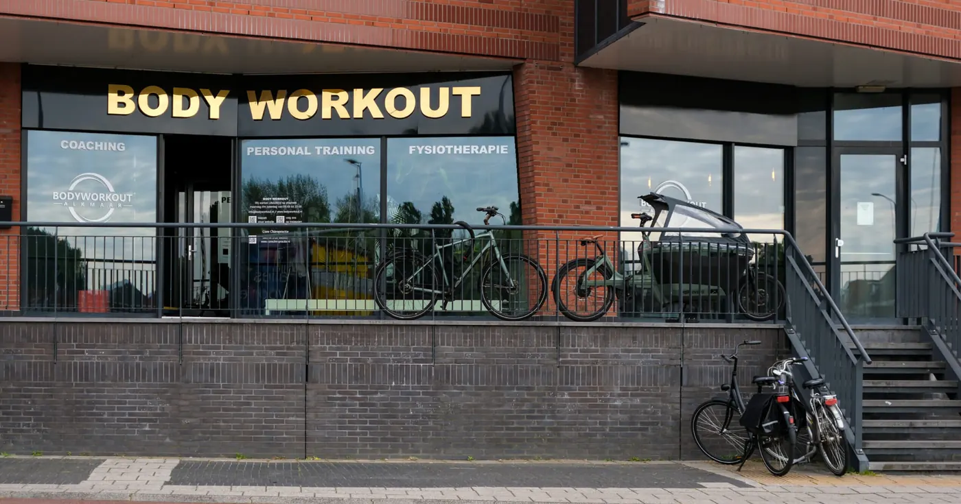 Buitenzijde van privé studio Bodyworkout aan de Frieseweg in Alkmaar